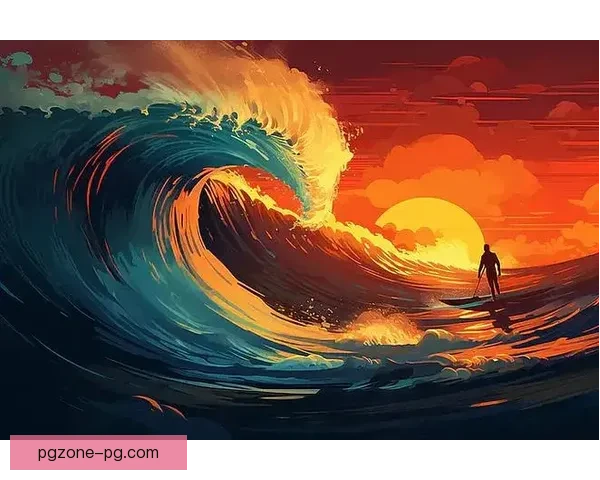 冲浪冠军：探寻大浪中的极致飞行